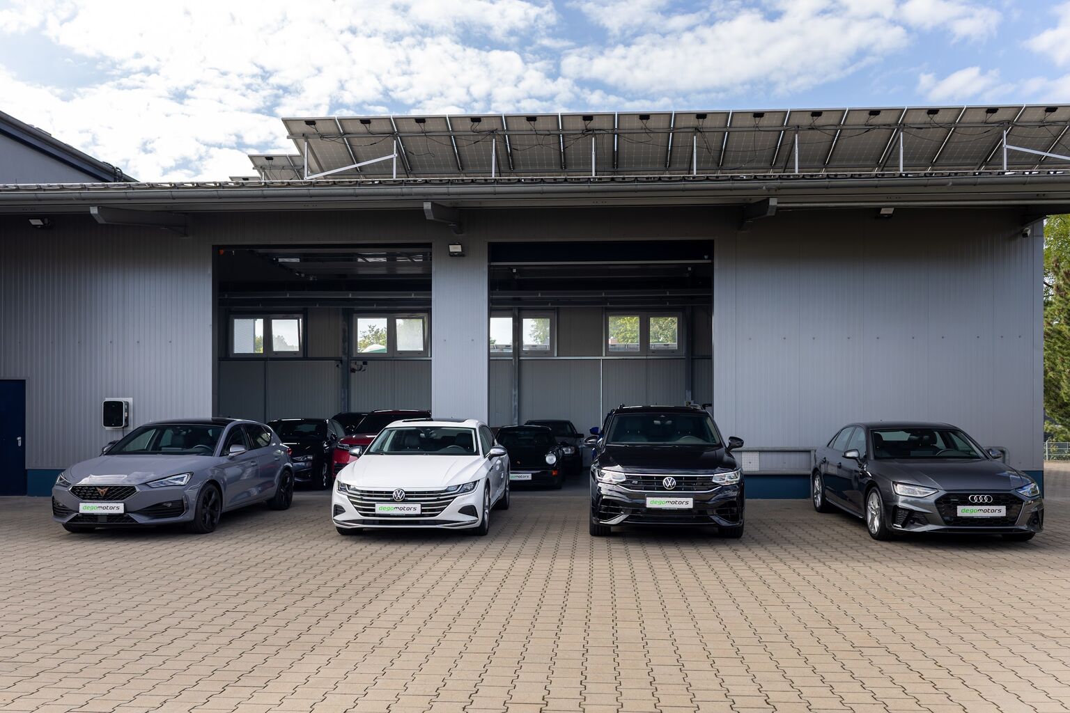 Firmengebäude von Dego Motors in Nürnberg